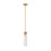 Z-Lite Beau Rubbed Brass 1 Light Pendant 740P-ROD-RB - Pendants