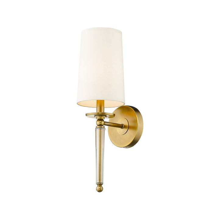 Z-Lite Avery Rubbed Brass Wall Sconce 810-1S-RB - Wall Sconces