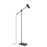 Z-Lite Calumet Matte Black 1 Light Floor Lamp 814FL-MB - Floor Lamps