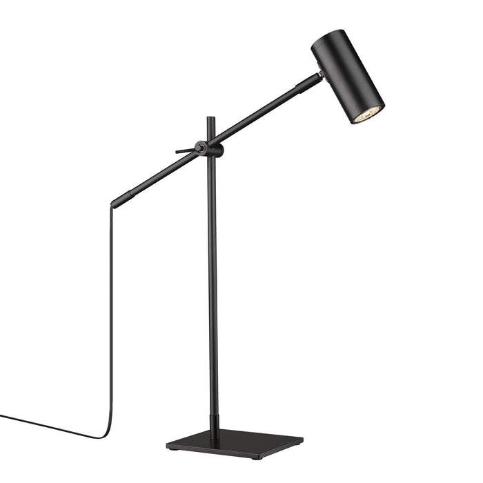 Z-Lite Calumet Matte Black 1 Light Table Lamp 814TL-MB - Table Lamps