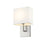 Z-Lite Saxon Brushed Nickel Wall Sconce 815-1S-BN - Wall Sconces