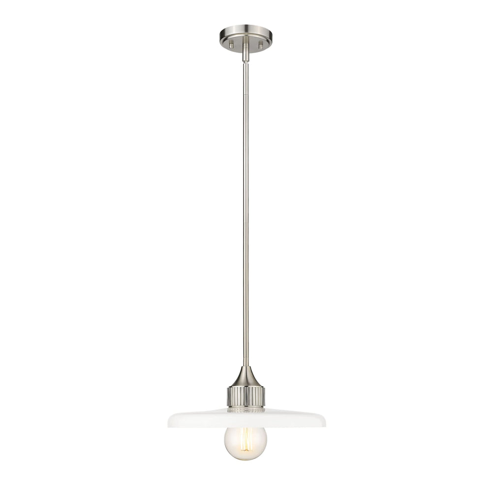 Z-Lite Paloma Brushed Nickel 1 Light Pendant 820P14-BN - Pendants