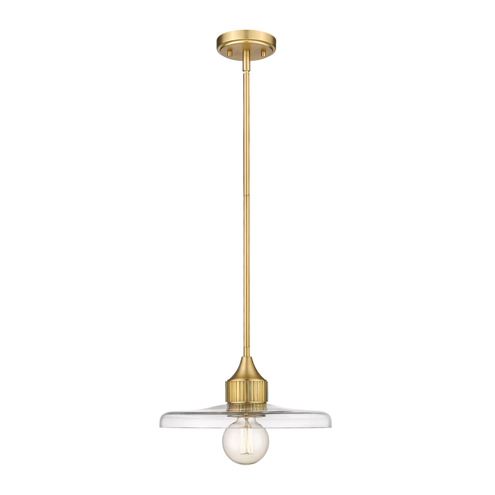 Z-Lite Paloma Olde Brass 1 Light Pendant 821P14-OBR - Pendants