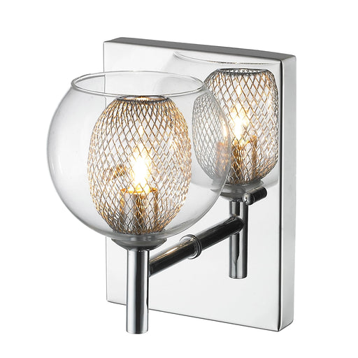 Auge Chrome LED Wall Sconce - Wall Sconces