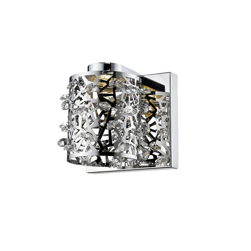 Fortuna Chrome LED Wall Sconce - Wall Sconces