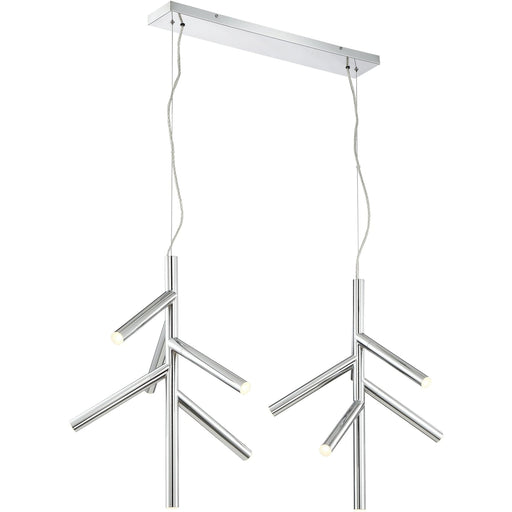 Forest Chrome LED Pendant - Pendant