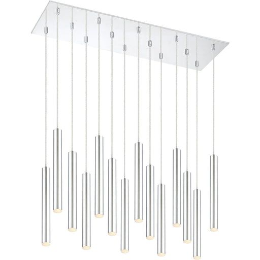 Forest Chrome LED Island/Billiard - Island/Billiard