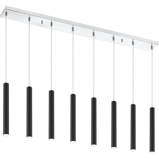 Forest Matte Black LED Island/Billiard - Island/Billiard