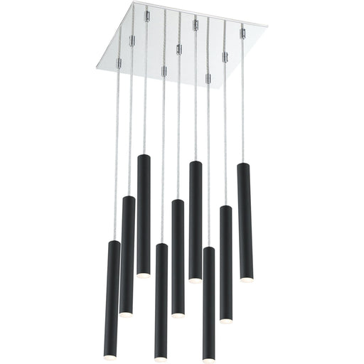 Forest Matte Black LED Island/Billiard - Island/Billiard