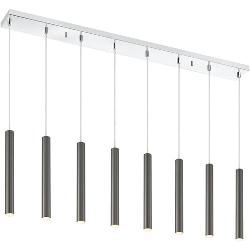 Forest Pearl Black LED Island/Billiard - Island/Billiard