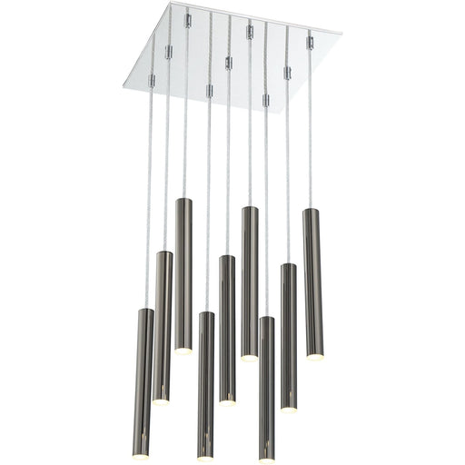 Forest Pearl Black LED Island/Billiard - Island/Billiard