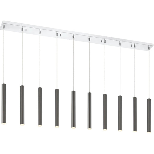 Forest Pearl Black LED Island/Billiard - Island/Billiard
