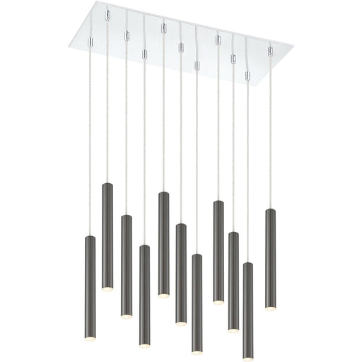 Forest Pearl Black LED Island/Billiard - Island/Billiard