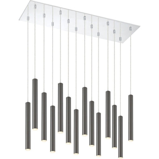 Forest Pearl Black LED Island/Billiard - Island/Billiard