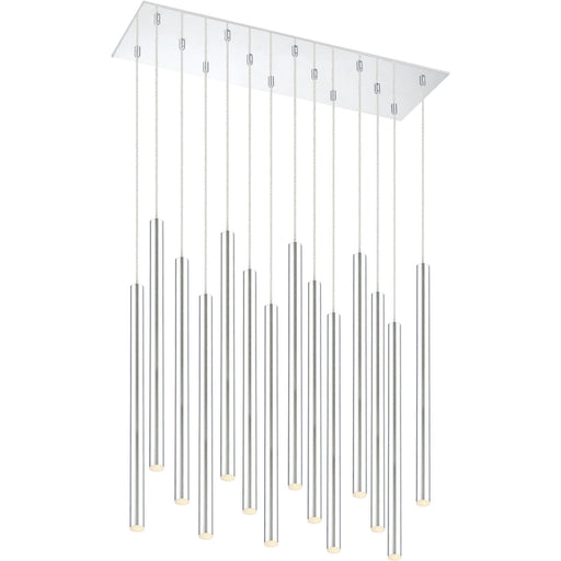 Forest Chrome LED Island/Billiard - Island/Billiard