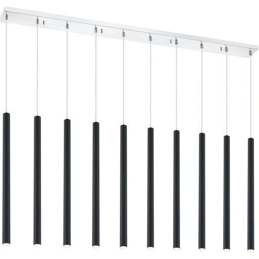 Forest Matte Black LED Island/Billiard - Island/Billiard
