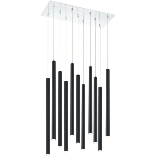 Forest Matte Black LED Island/Billiard - Island/Billiard