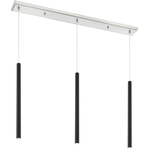 Forest Matte Black LED Island/Billiard - Island/Billiard