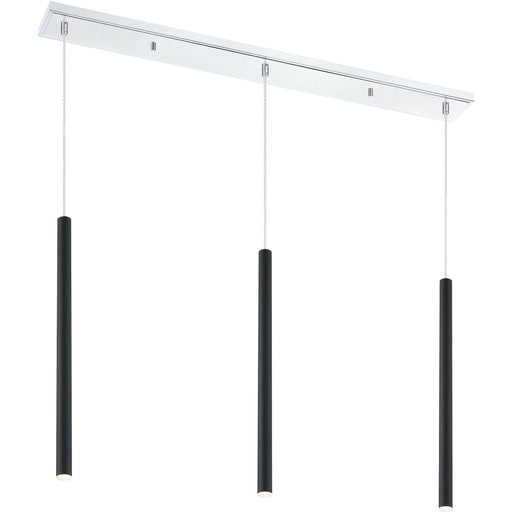 Forest Matte Black LED Island/Billiard - Island/Billiard