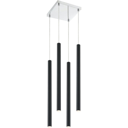 Forest Matte Black LED Island/Billiard - Island/Billiard