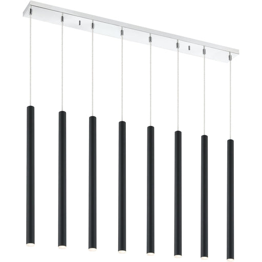 Forest Matte Black LED Island/Billiard - Island/Billiard