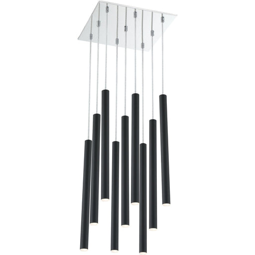 Forest Matte Black LED Island/Billiard - Island/Billiard