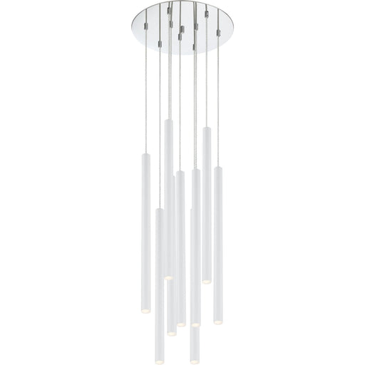 Forest Matte White LED Island/Billiard - Island/Billiard