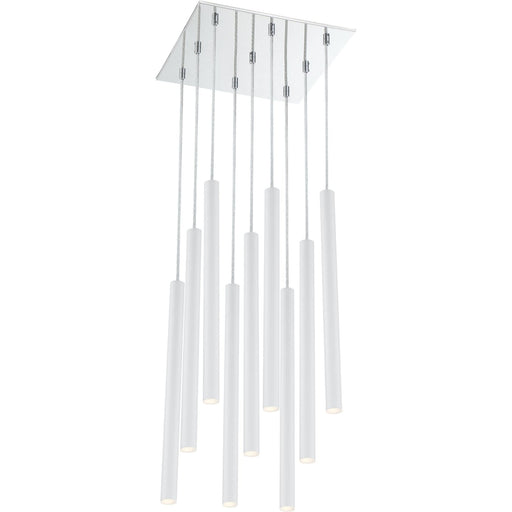 Forest Matte White LED Island/Billiard - Island/Billiard