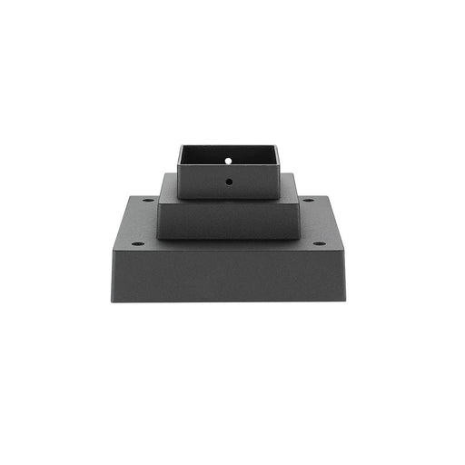 Z-Lite Pier Mounts Black Outdoor Pier Mount SQPM-BK - Outdoor Pier Mounts