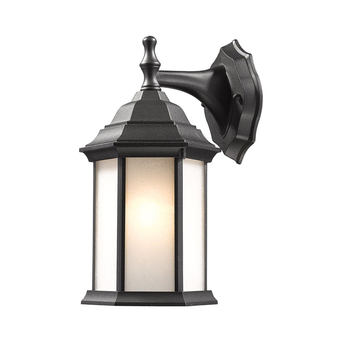 Z-Lite Waterdown Black Outdoor Wall Sconce T21-BK-F - Outdoor Wall Sconces
