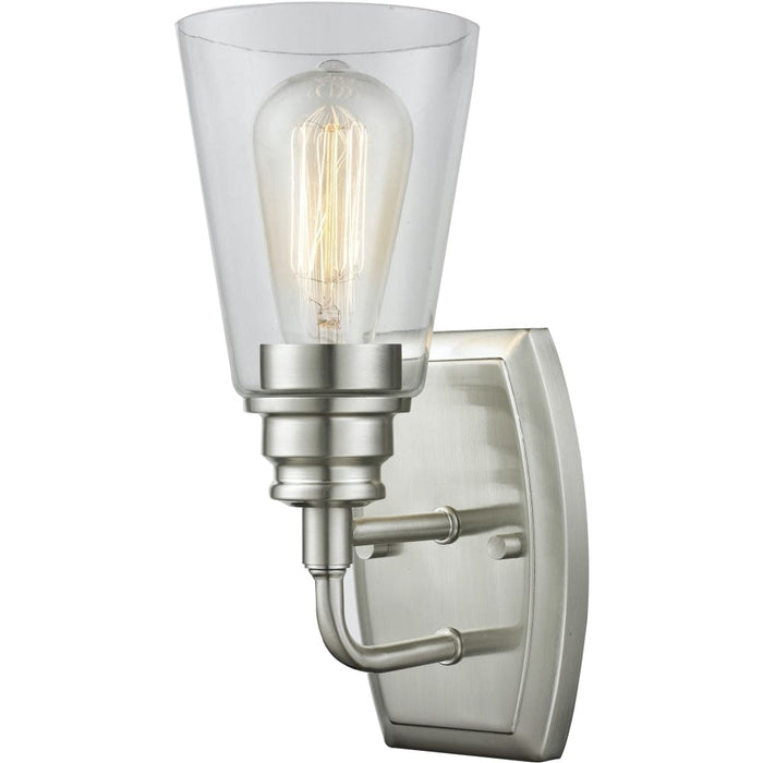 Annora Brushed Nickel Wall Sconce - Wall Sconces