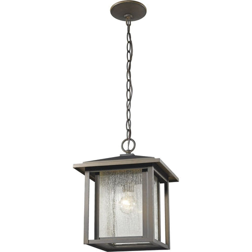 Aspen Oil Rubbed Bronze Outdoor Chain Mount Ceiling Fixture - Outdoor Chain Mount Ceiling Fixture