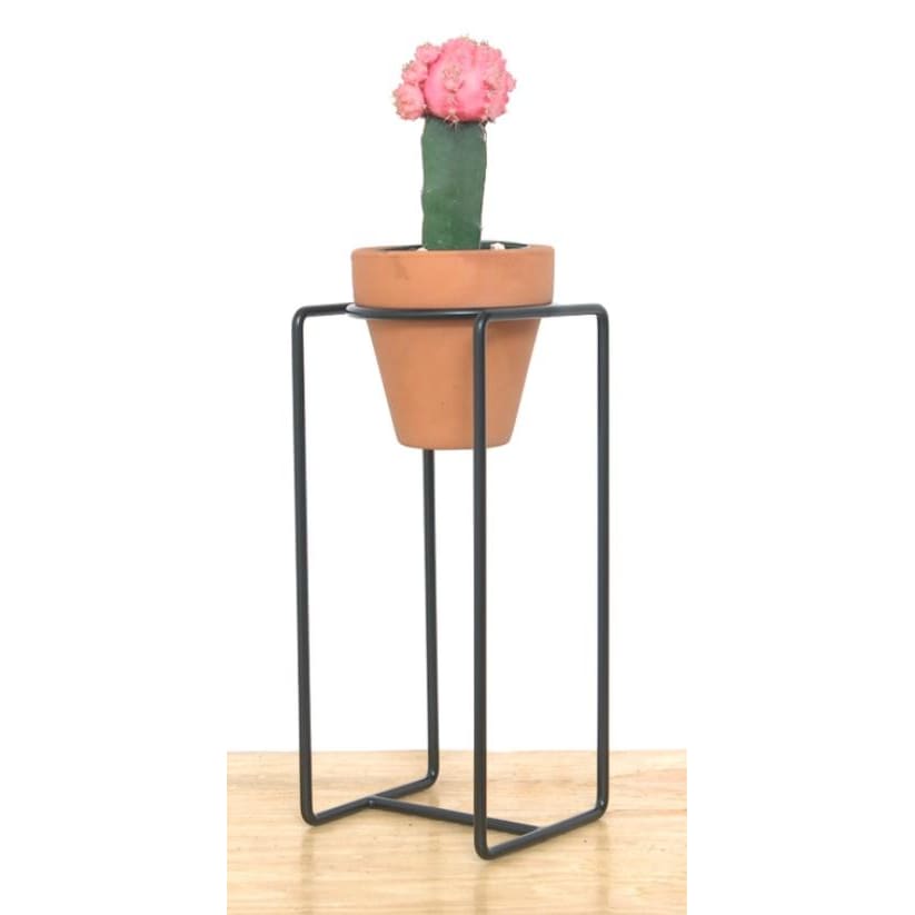 Table Planter Black Small - Planters_Table