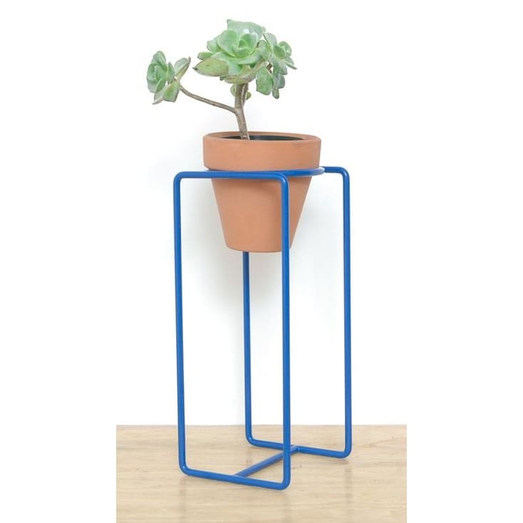 Table Planter Blue Small - Planters_Table