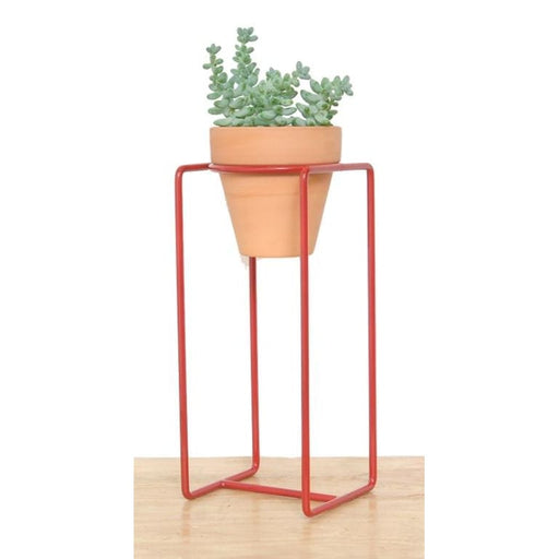 Table Planter Red Small - Planters_Table