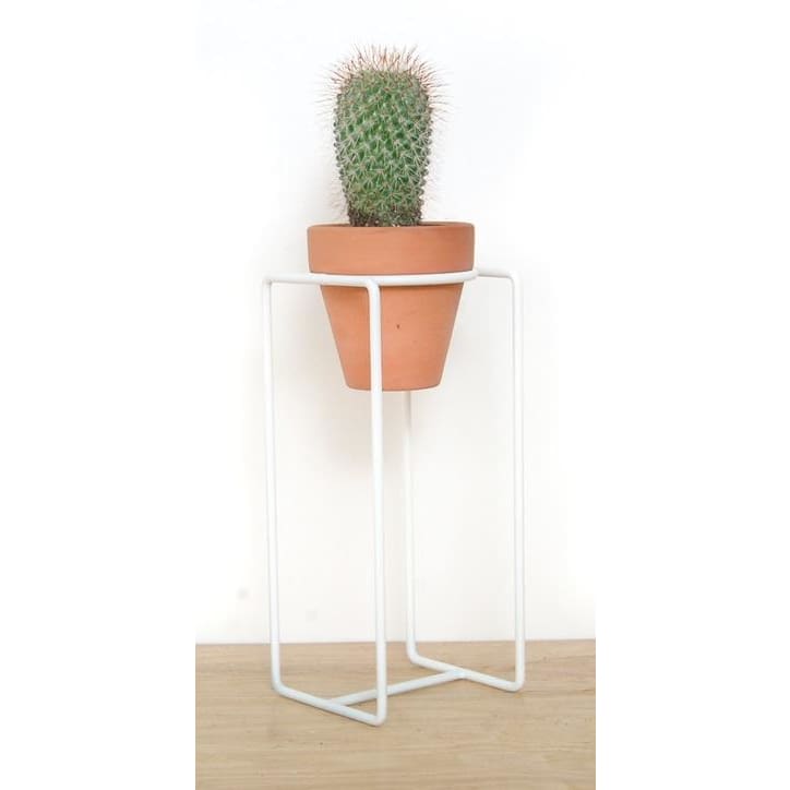 Table Planter White Small - Planters_Table