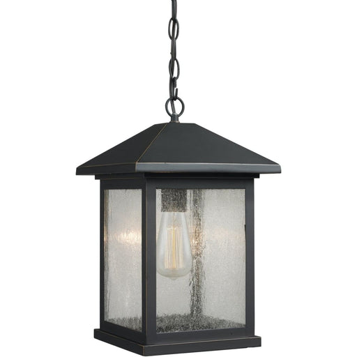 Portland Oil Rubbed Bronze Outdoor Chain Mount Ceiling Fixture - Outdoor Chain Mount Ceiling Fixture