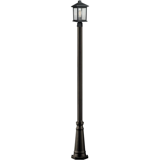 Portland Oil Rubbed Bronze Outdoor Post Mounted Fixture - Outdoor Post Mounted Fixture