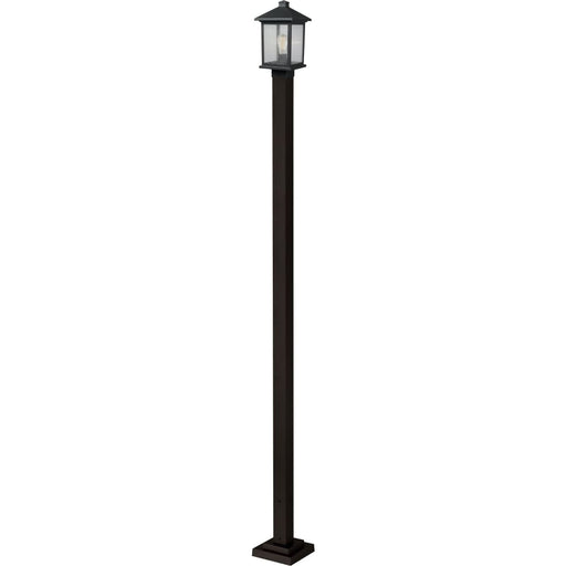 Portland Oil Rubbed Bronze Outdoor Post Mounted Fixture - Outdoor Post Mounted Fixture