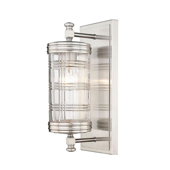 Z-Lite Archer Brushed Nickel 1 Light Wall Sconce 344-1S-BN