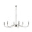 Z-Lite Arrington Matte Black 6 Light Chandelier 2301-63MB