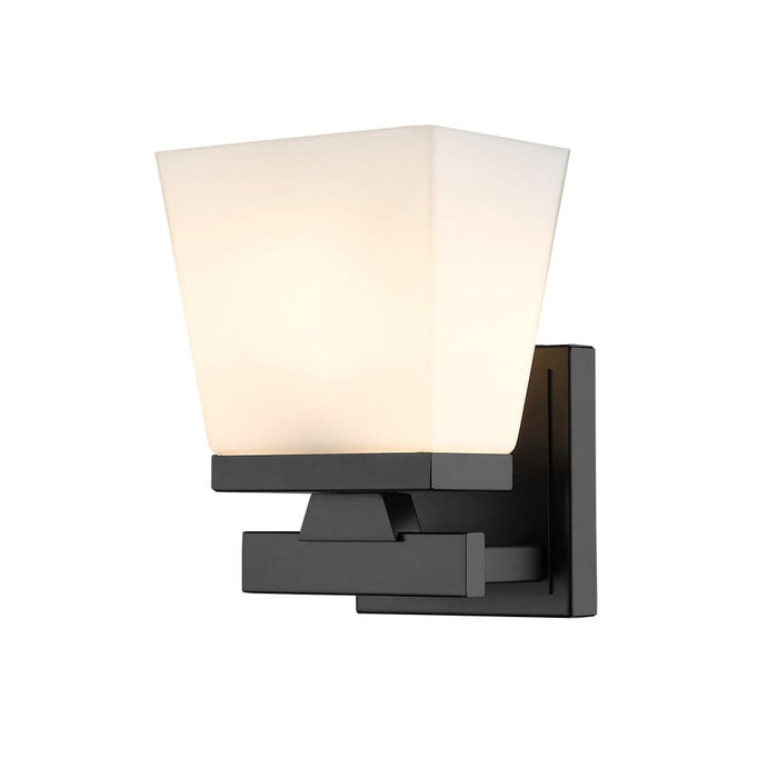 Z-Lite Astor Matte Black 1 Light Wall Sconce 1937-1S-MB