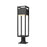 Z-Lite Barwick Black LED Outdoor Pier Mounted Fixture 585PHBR-533PM-BK-LED - Outdoor Pier Mounted Fixture