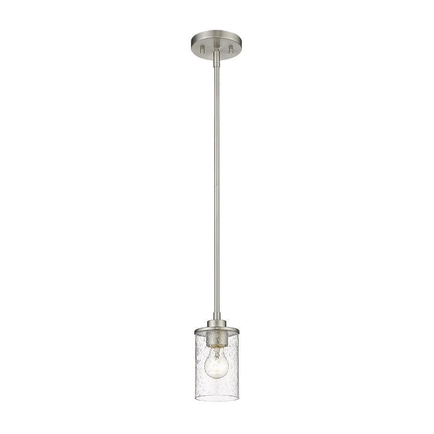 Z-Lite Beckett Brushed Nickel Mini-Pendant 492MP-BN - Mini-Pendants