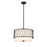 Z-Lite Dalton Matte Black 3 Light Pendant 198-17MB