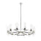 Z-Lite Datus Polished Nickel Chandelier 4008-12PN - Chandeliers