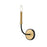 Z-Lite Haylie Matte Black Olde Brass Wall Sconce 479-1S-MB-OBR - Wall Sconces