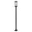 Z-Lite Nuri Black 1 Light Outdoor Post Mounted Fixture 596PHBS-536P-BK