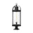 Z-Lite Roundhouse Black Outdoor Pier Mounted Fixture 569PHXL-533PM-BK - Outdoor Pier Mounted Fixture
