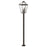 Z-Lite Talbot Oil Rubbed Bronze 4 Light Outdoor Post Mounted Fixture 579PHXLXS-536P-ORB
